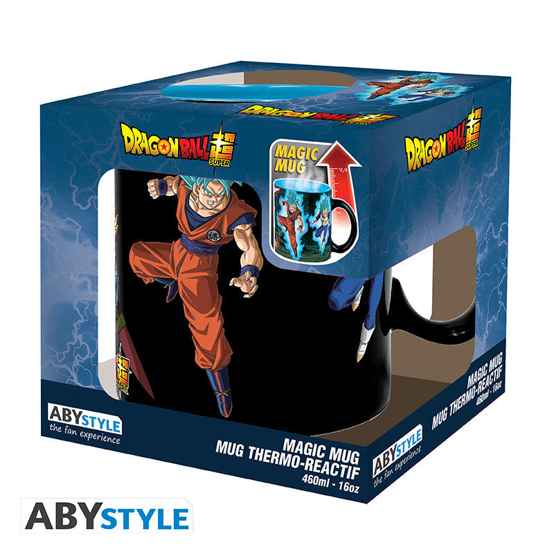 Dragon Ball Super Warmte Veranderende Mok Saiyans vs Black ABYstyle 460ml
