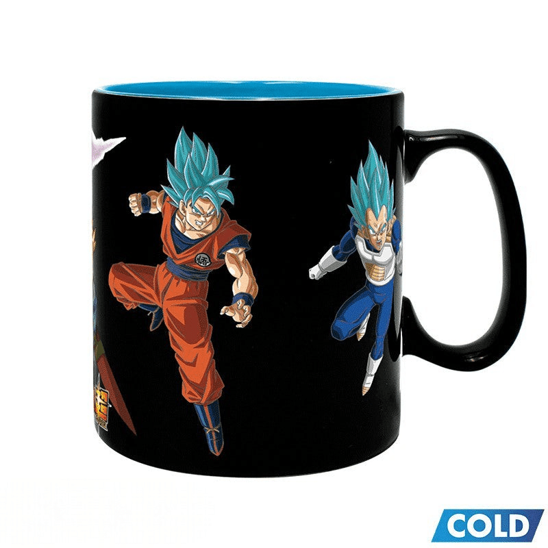 Dragon Ball Super Saiyans vs Goku Black warmtegevoelige mok - Fans Geek Storeproduct_type#ABYstyle
