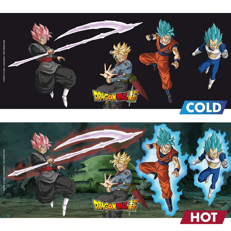 Dragon Ball Super Saiyans vs Goku Black warmtegevoelige mok - Fans Geek Storeproduct_type#ABYstyle