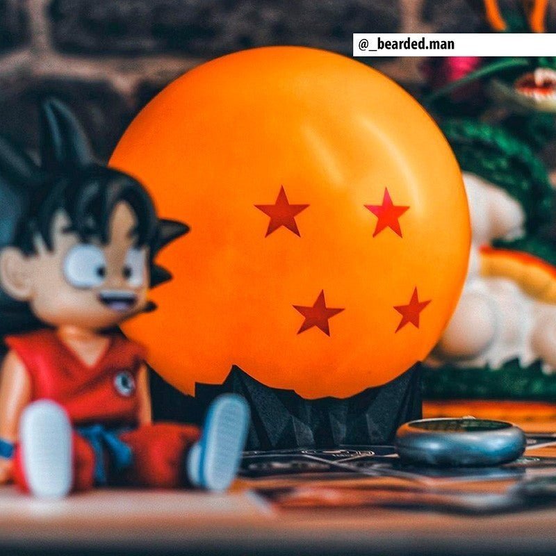 Dragon Ball Z - Goku Viersterren Kristallen Bol LED-Lamp (USB) - Fans Geek Storeproduct_typeABYstyle