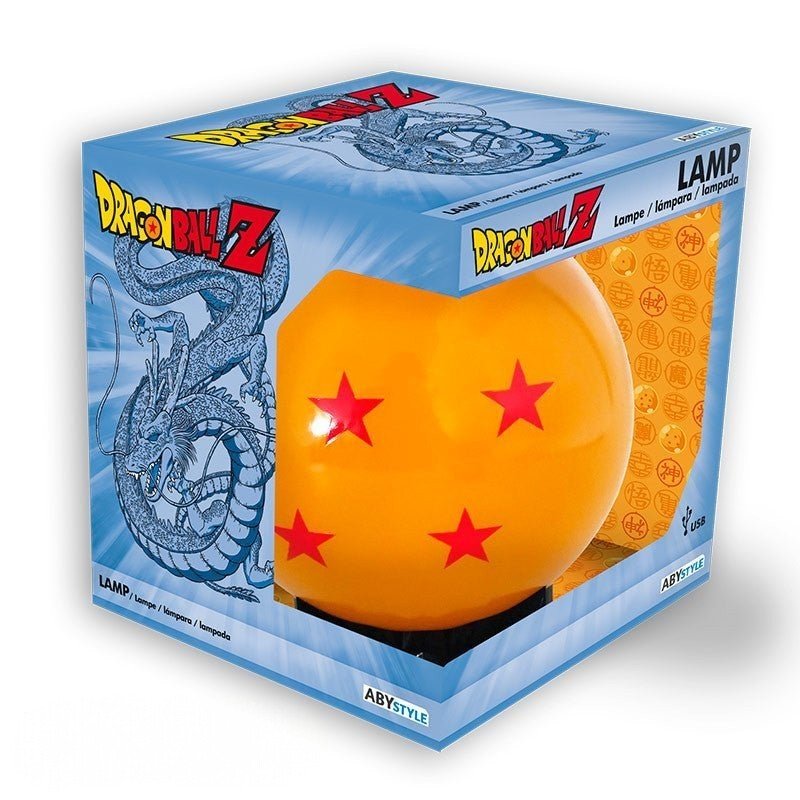 Dragon Ball Z - Goku Viersterren Kristallen Bol LED-Lamp (USB) - Fans Geek Storeproduct_typeABYstyle