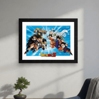 Dragon Ball Z Iconic Scene ingelijste poster - Fans Geek Storeproduct_type#GB Eye