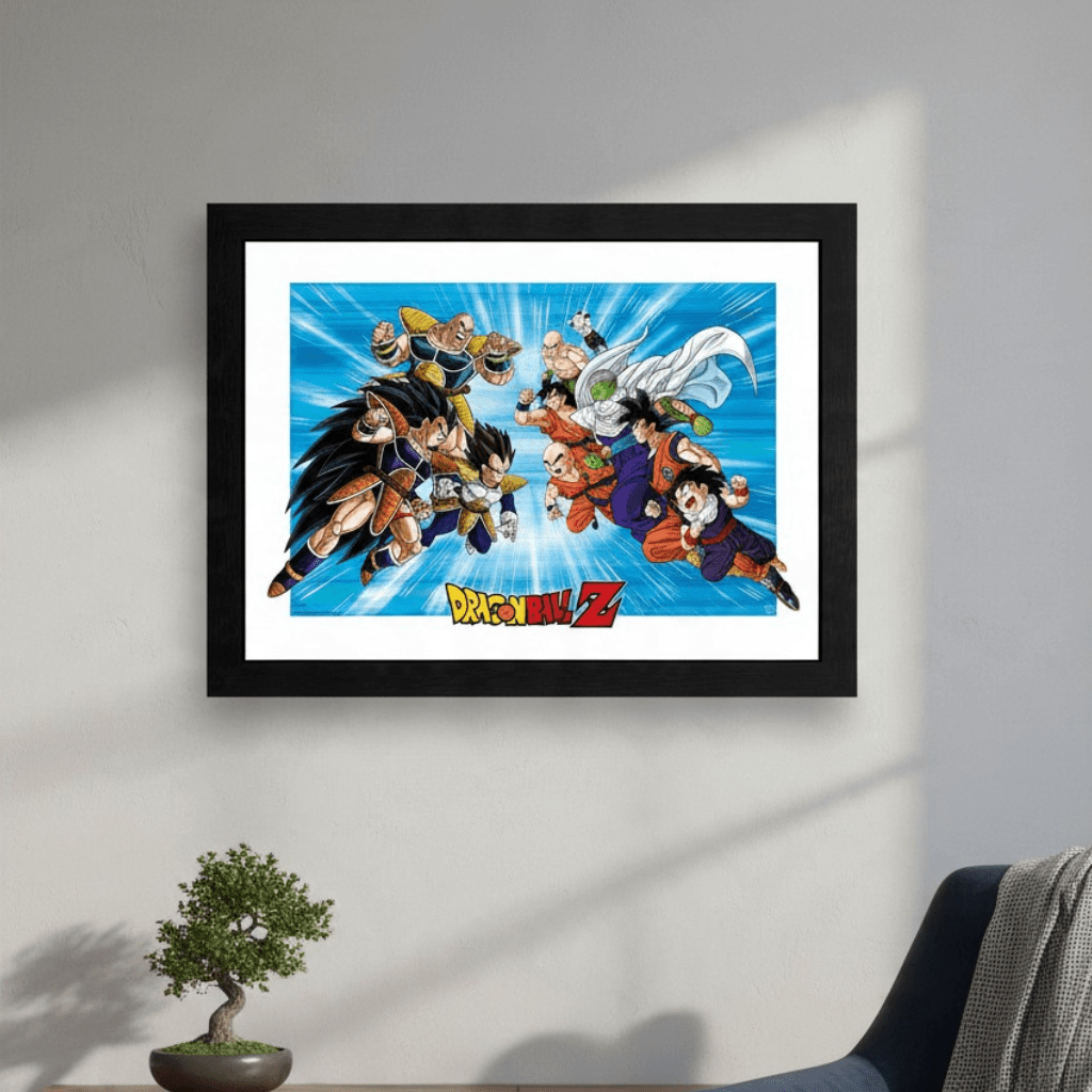 Dragon Ball Z Iconic Scene ingelijste poster - Fans Geek Storeproduct_type#GB Eye