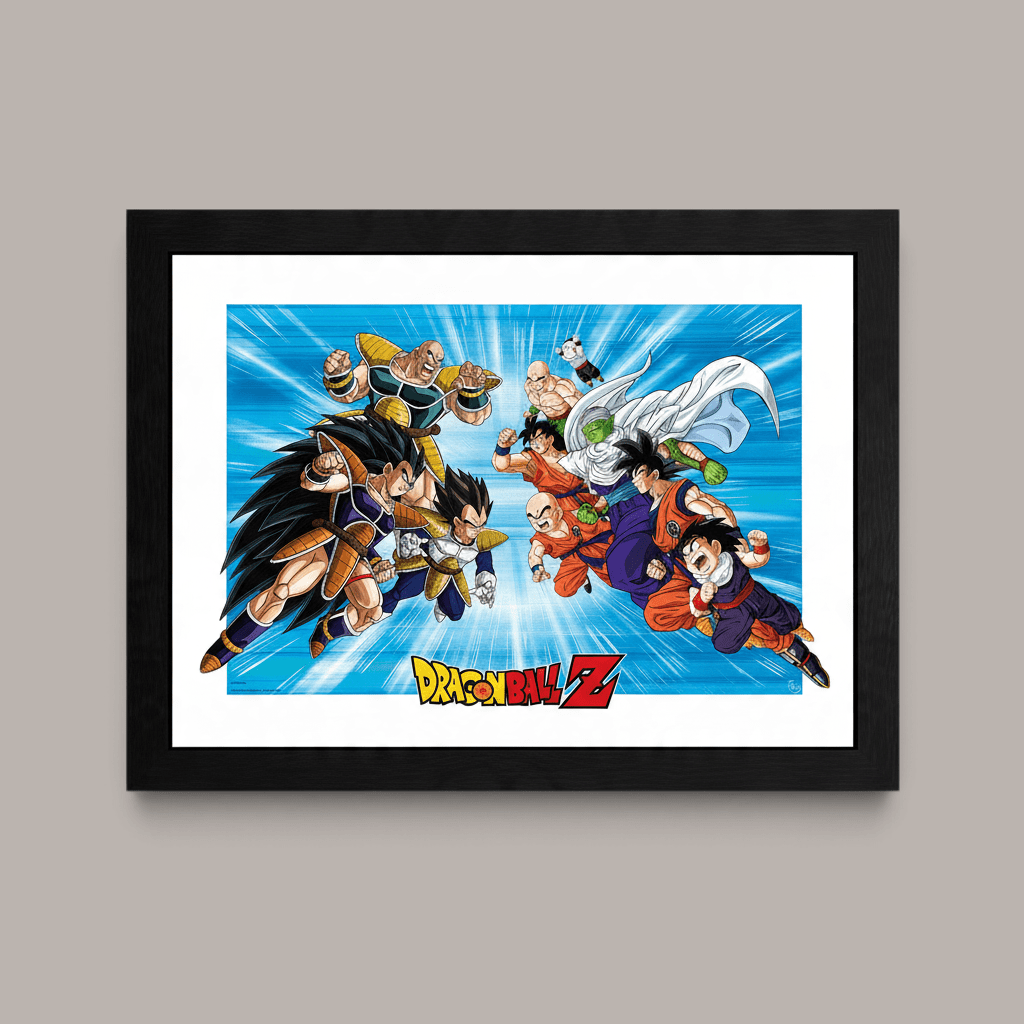 Dragon Ball Z Iconic Scene ingelijste poster - Fans Geek Storeproduct_type#GB Eye
