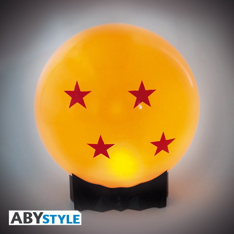 Dragon Ball Z LED Kristallen Bol Lamp, Goku's 4 Sterren Draagbare USB Oplaadbare Verlichting - Fans Geek Storeproduct_typeABYstyle