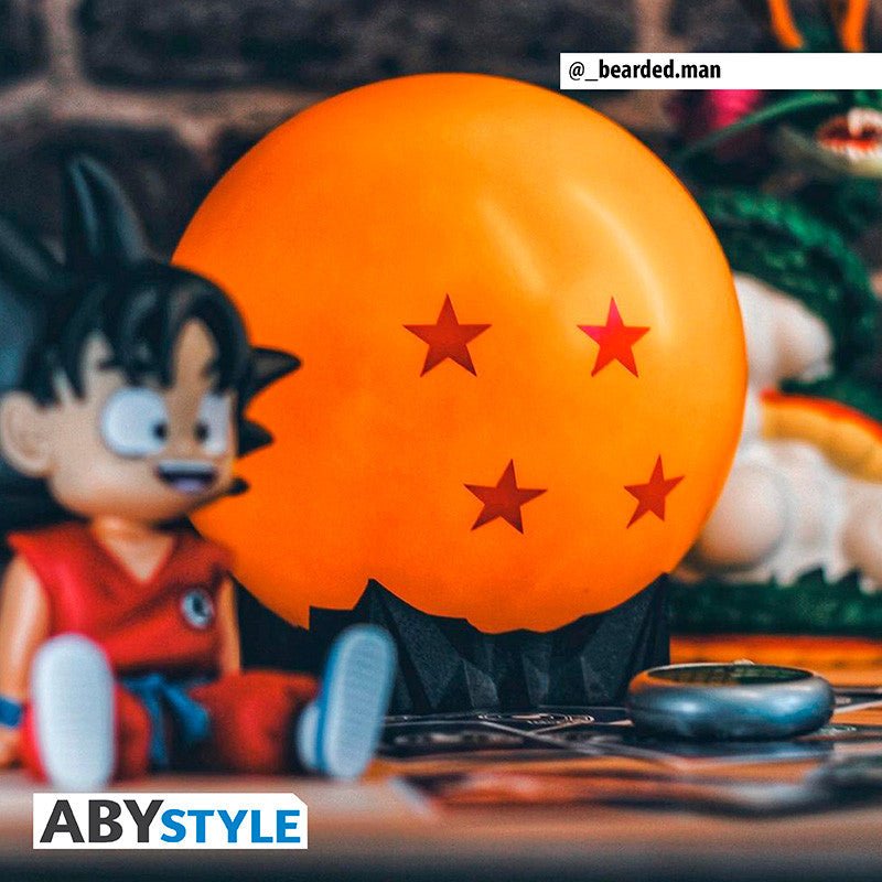 Dragon Ball Z LED Kristallen Bol Lamp, Goku's 4 Sterren Draagbare USB Oplaadbare Verlichting - Fans Geek Storeproduct_typeABYstyle