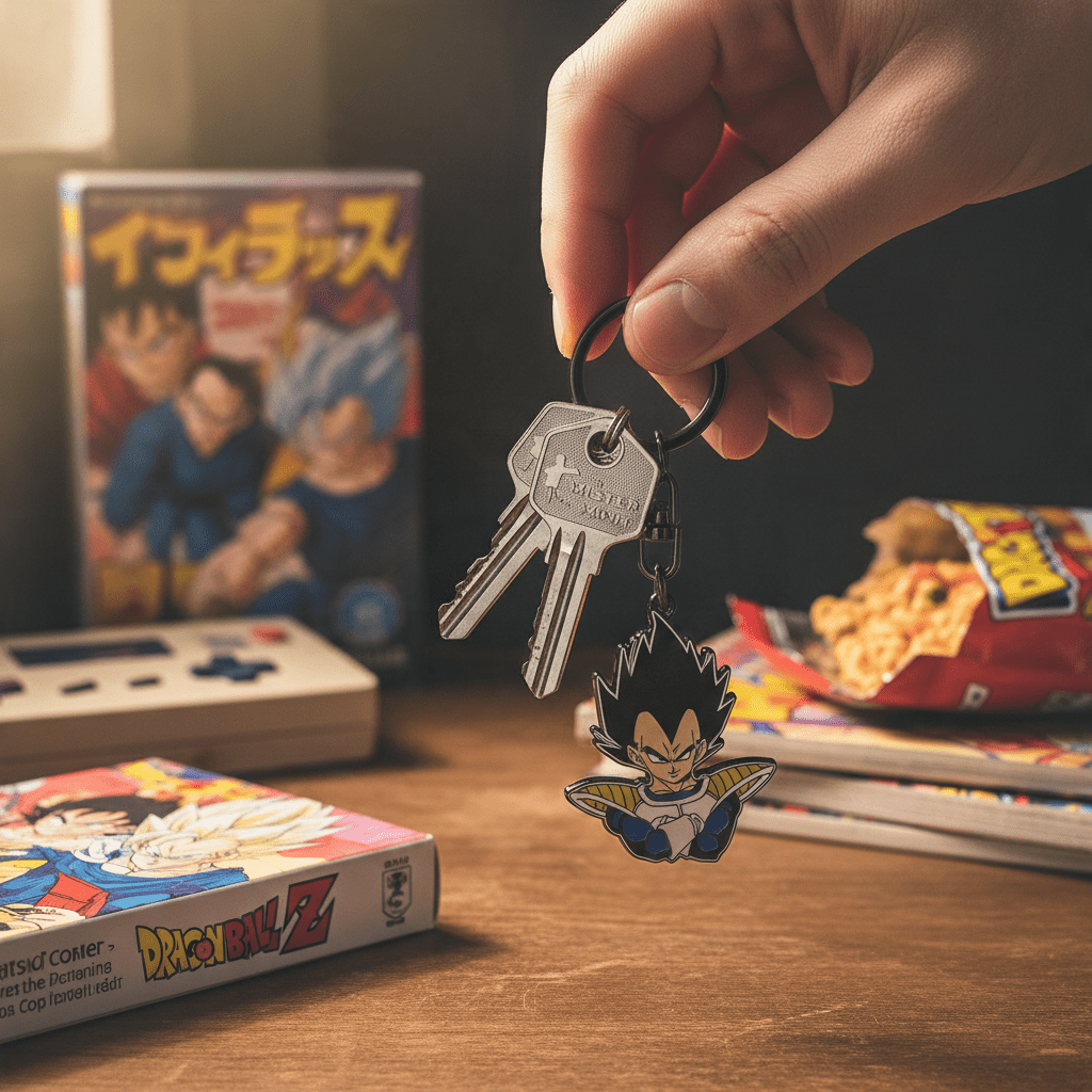 Dragon Ball Z metalen sleutelhanger Vegeta - Fans Geek Storeproduct_type#ABYstyle