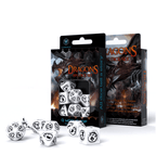 Dragons Rpg Dobbelset wit en zwart - Fans Geek Storeproduct_typeCardshouse