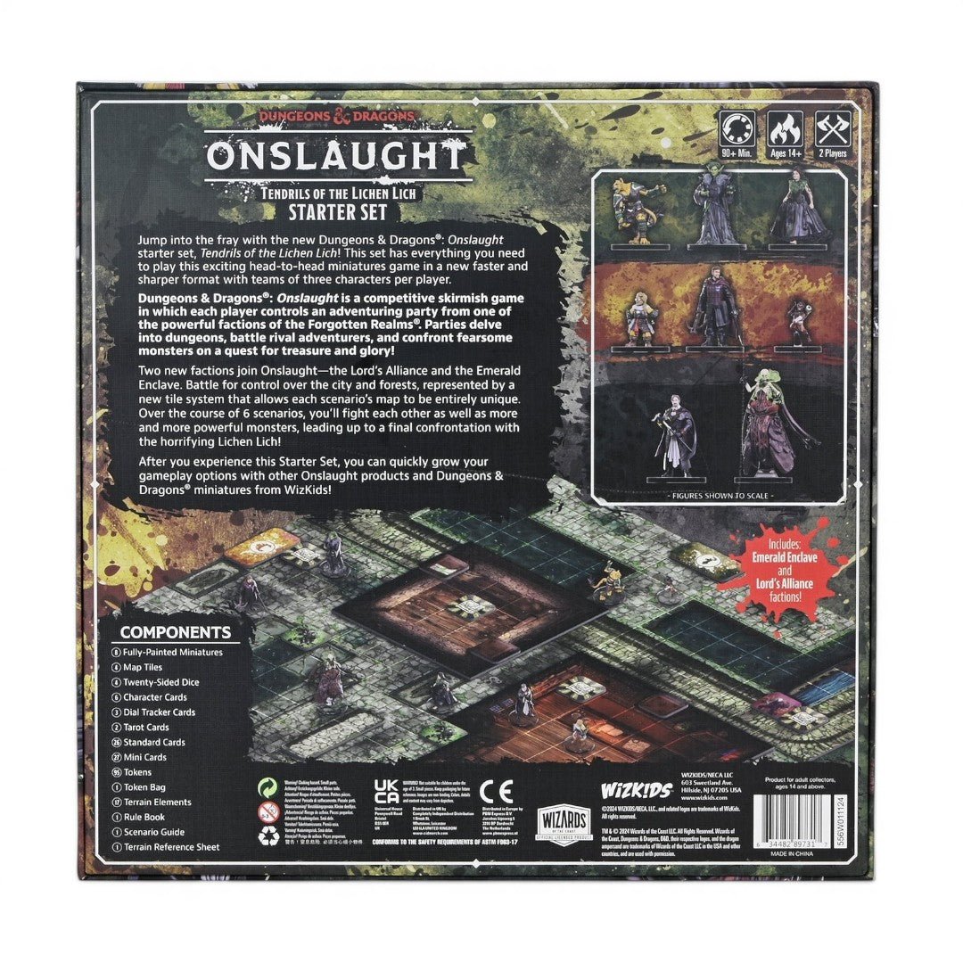 Dungeons & Dragons Onslaught: Tendrils of the Lichen Lich Starter Set - Fans Geek Storeproduct_typeWizKids