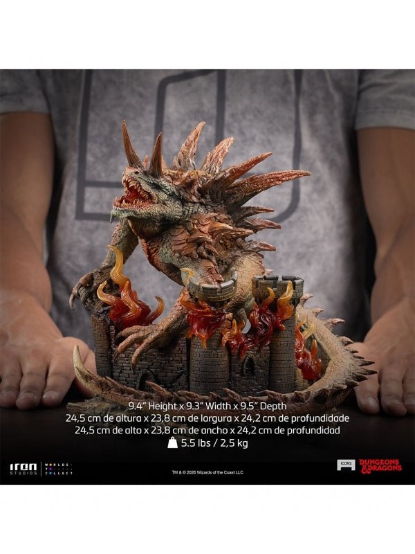 Dungeons & Dragons Tarrasque standbeeld 24,5 cm - Fans Geek Storeproduct_type#Iron Studios