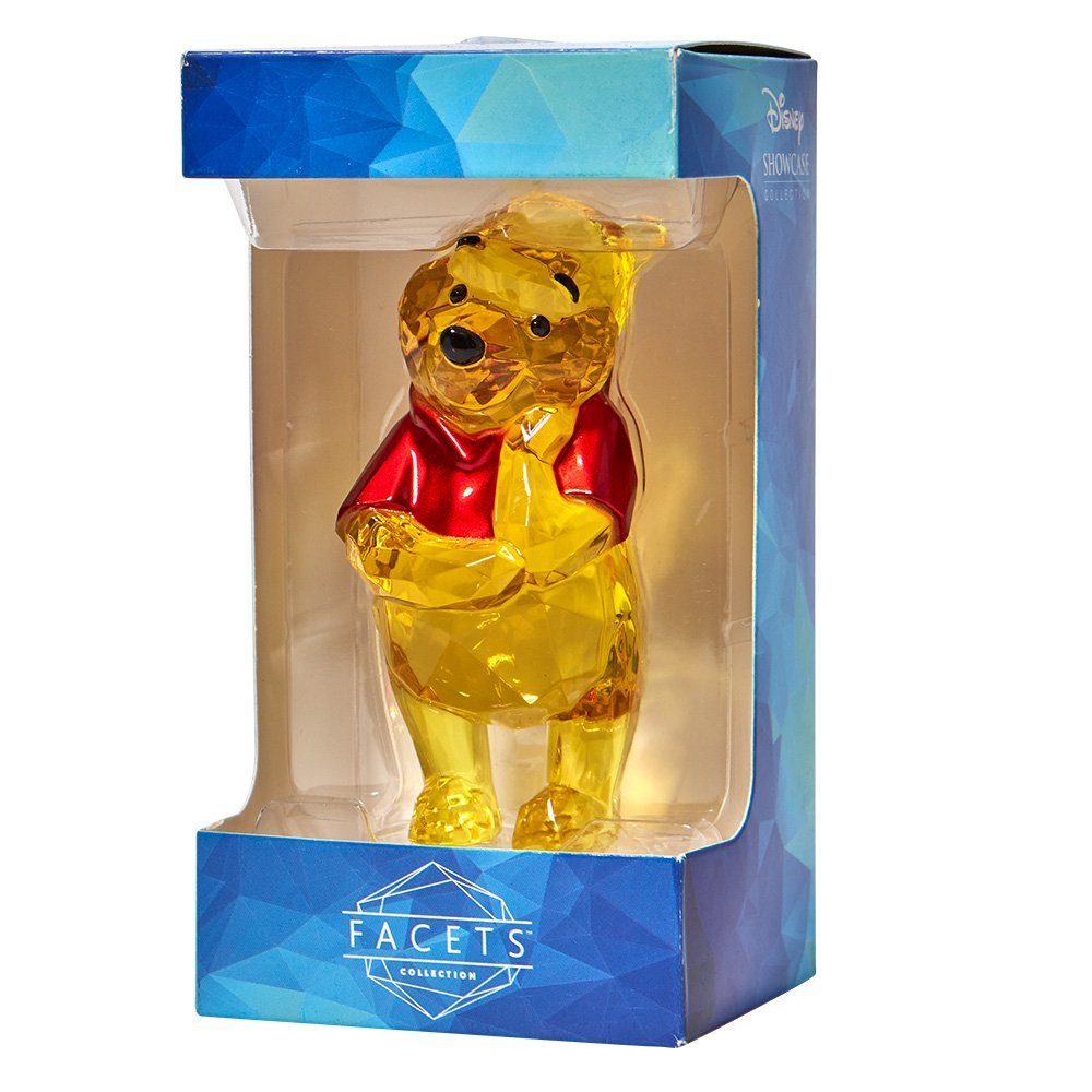 Enesco Disney Facets Acrylic Winnie The Pooh Figurine Yellow And Red - Fans Geek Storeproduct_typeEnesco
