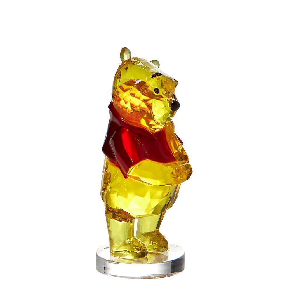 Enesco Disney Facets Acrylic Winnie The Pooh Figurine Yellow And Red - Fans Geek Storeproduct_typeEnesco