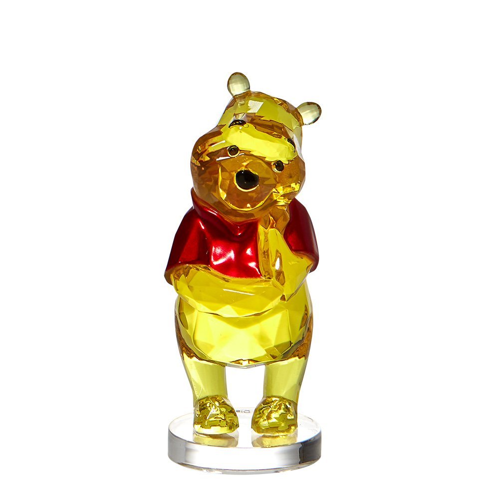 Enesco Disney Facets Acrylic Winnie The Pooh Figurine Yellow And Red - Fans Geek Storeproduct_typeEnesco