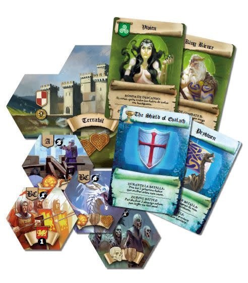 Hexcalibur board game (Spaans en Engels) - Fans Geek Store