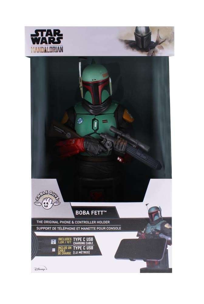Star Wars: The Book of Boba Fett - Boba Fett Cable Guy Phone and Controller Stand - Fans Geek Store
