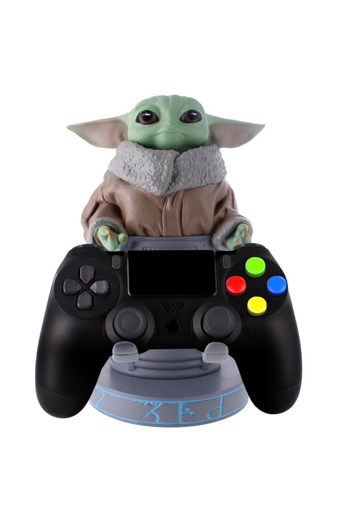 Star Wars: The Mandalorian - Grogu Seeing Stone Cable Guy Phone and Controller Stand - Fans Geek Store