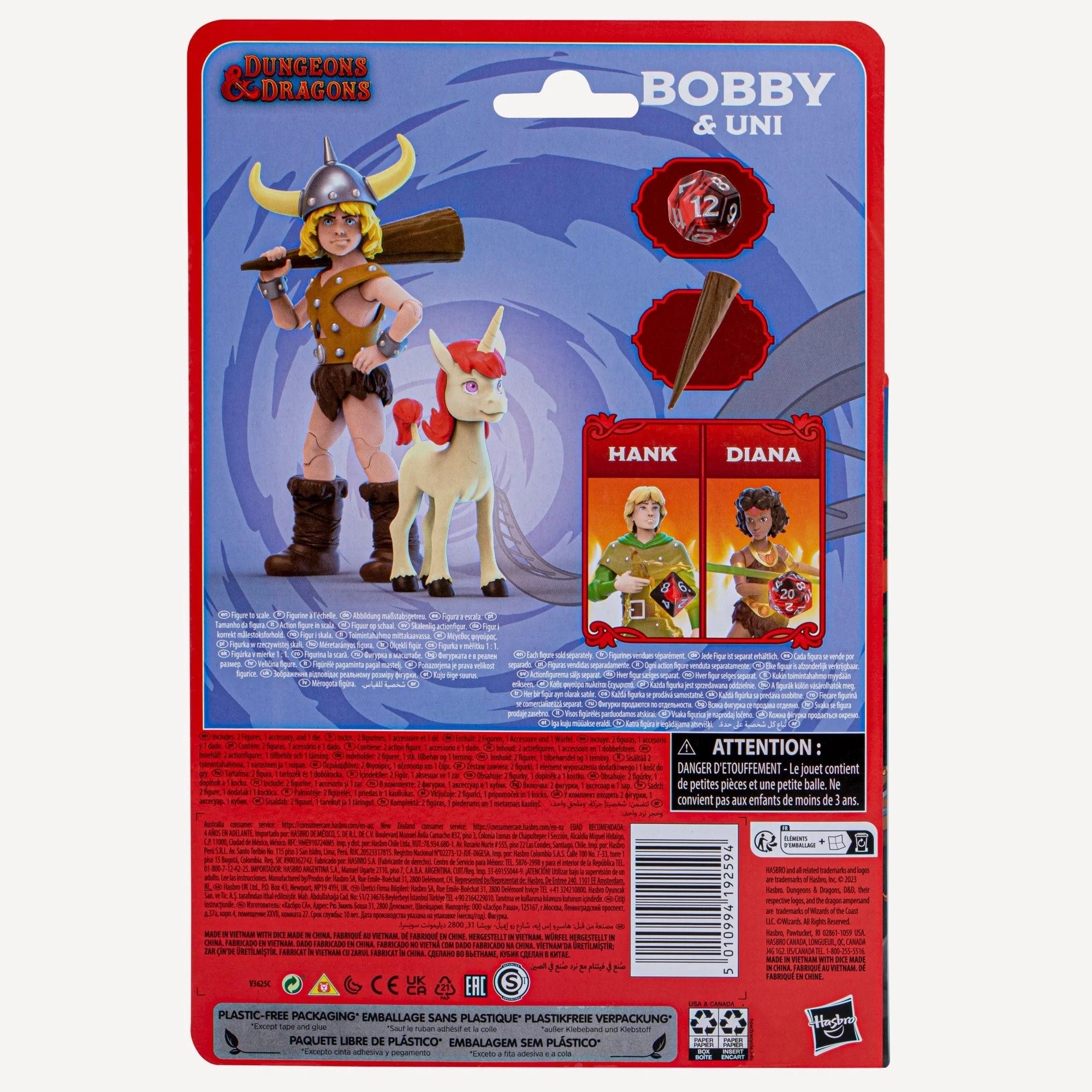 Dungeons & Dragons: Cartoon Classics - Bobby & Uni - Fans Geek Store