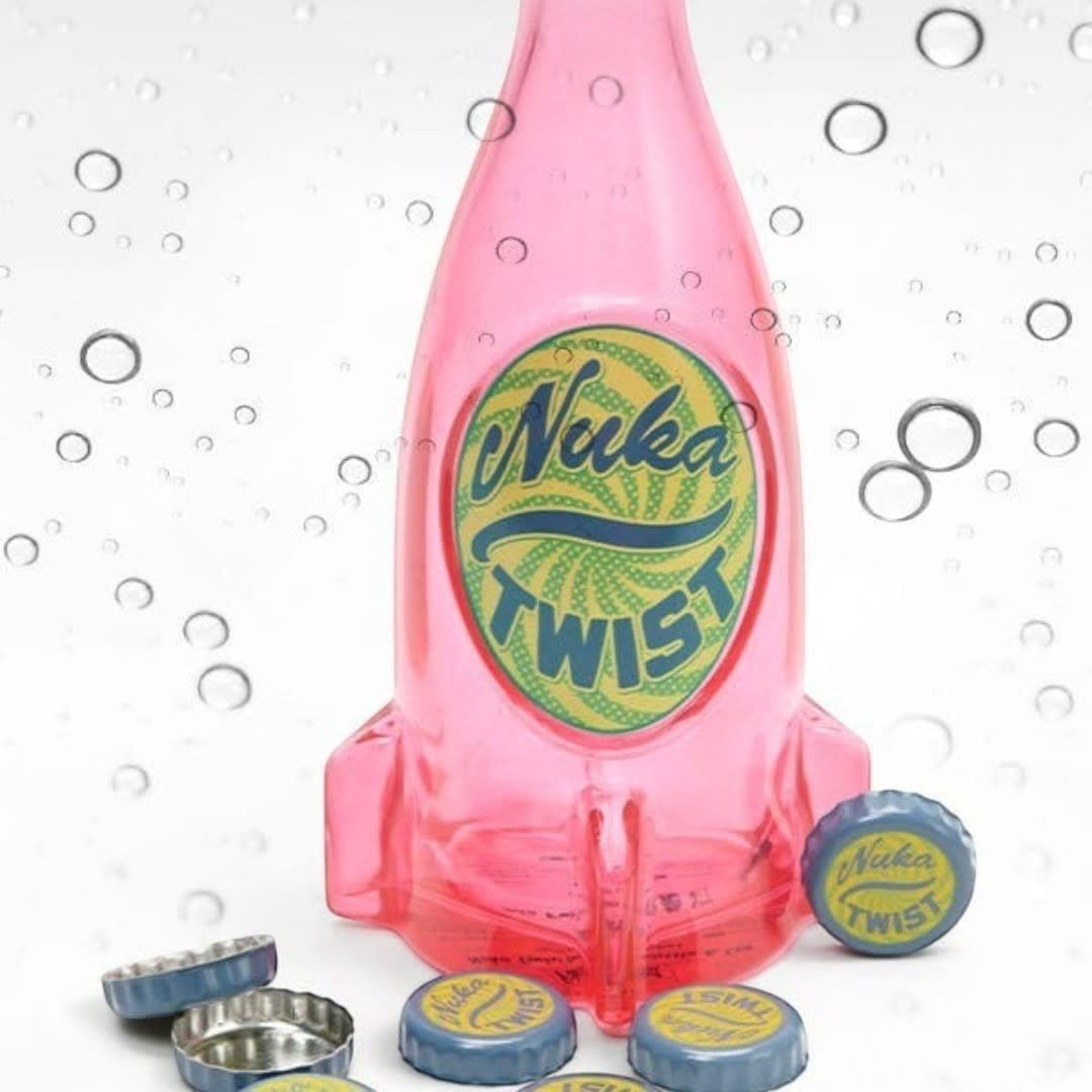Fallout Nuka Twist Replica Glazen Fles met Dop 20 cm | DevPlus - Fans Geek Storeproduct_typeDevPlus