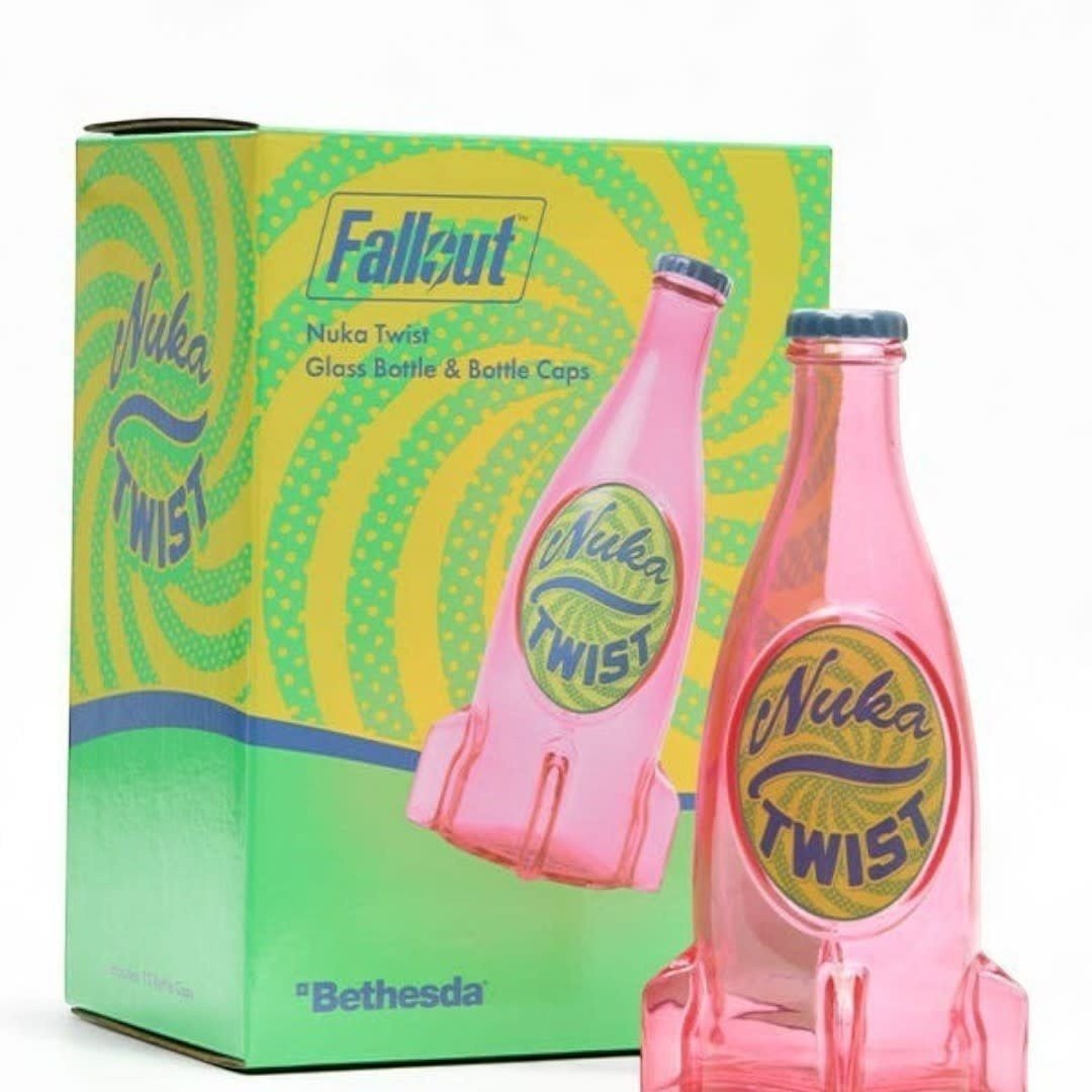 Fallout Nuka Twist Replica Glazen Fles met Dop 20 cm | DevPlus - Fans Geek Storeproduct_typeDevPlus