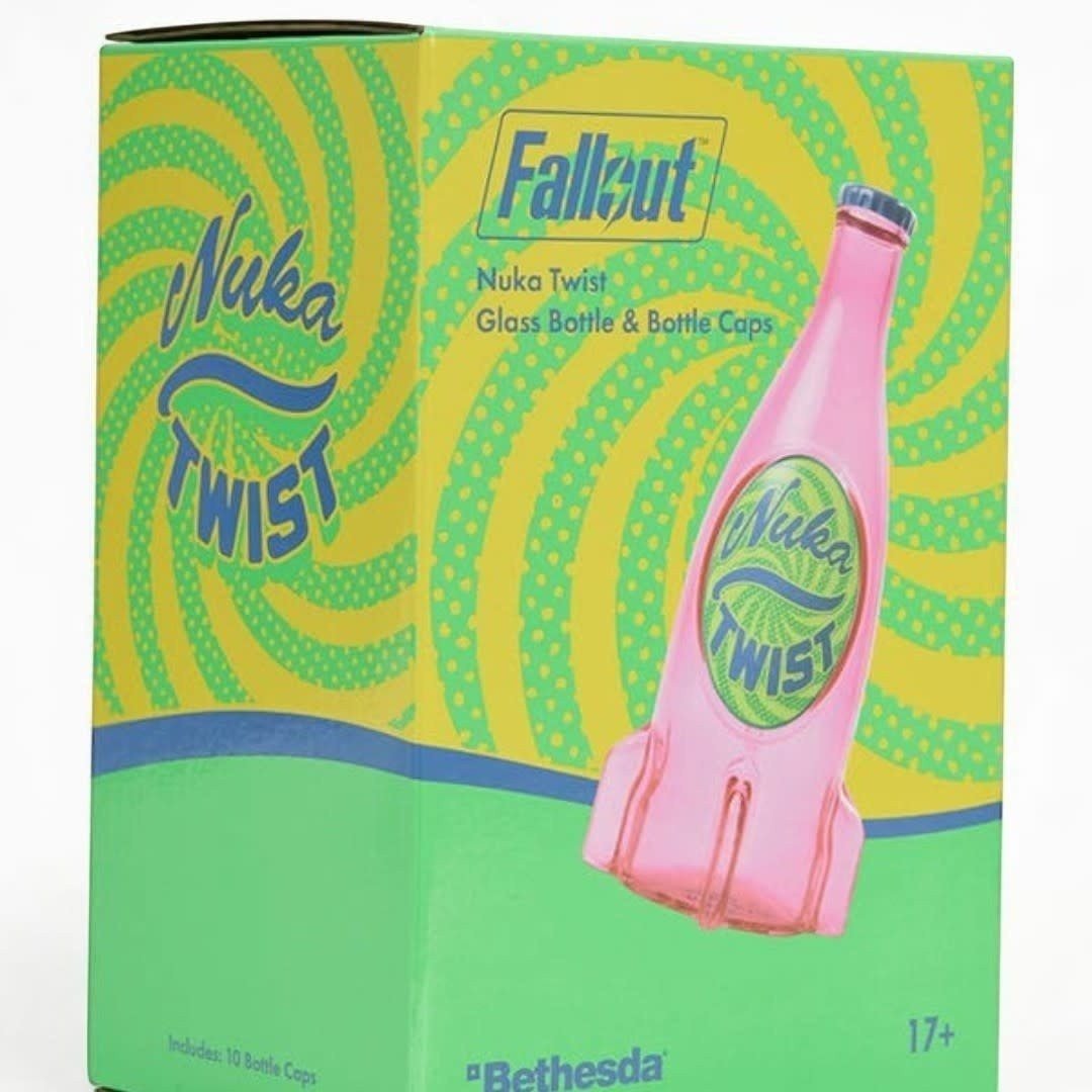 Fallout Nuka Twist Replica Glazen Fles met Dop 20 cm | DevPlus - Fans Geek Storeproduct_typeDevPlus
