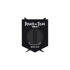 Fans Geek Store Attack on Titan Scouts metal pin back view showing official branding and engraving