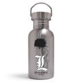 Fans Geek Store Death Note L stainless steel water bottle featuring character L and logo, 500ml capacity