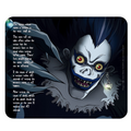 Fans Geek Store Death Note Ryuk mousepad with woven fabric surface and non-slip rubber base featuring Shinigami art