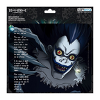 Fans Geek Store Death Note Ryuk mousepad with woven fabric surface and non-slip rubber base featuring Shinigami art