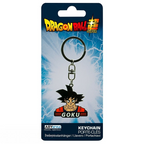 Fans Geek Store Dragon Ball Super metal Goku keychain featuring the character in a blister pack