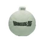 Fans Geek Store Dragon Ball Z radar plush pillow in soft green velboa with embroidered logo and sound feature