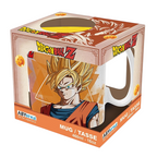 Fans Geek Store Dragon Ball Z ceramic mug featuring Goku in its original branded display box