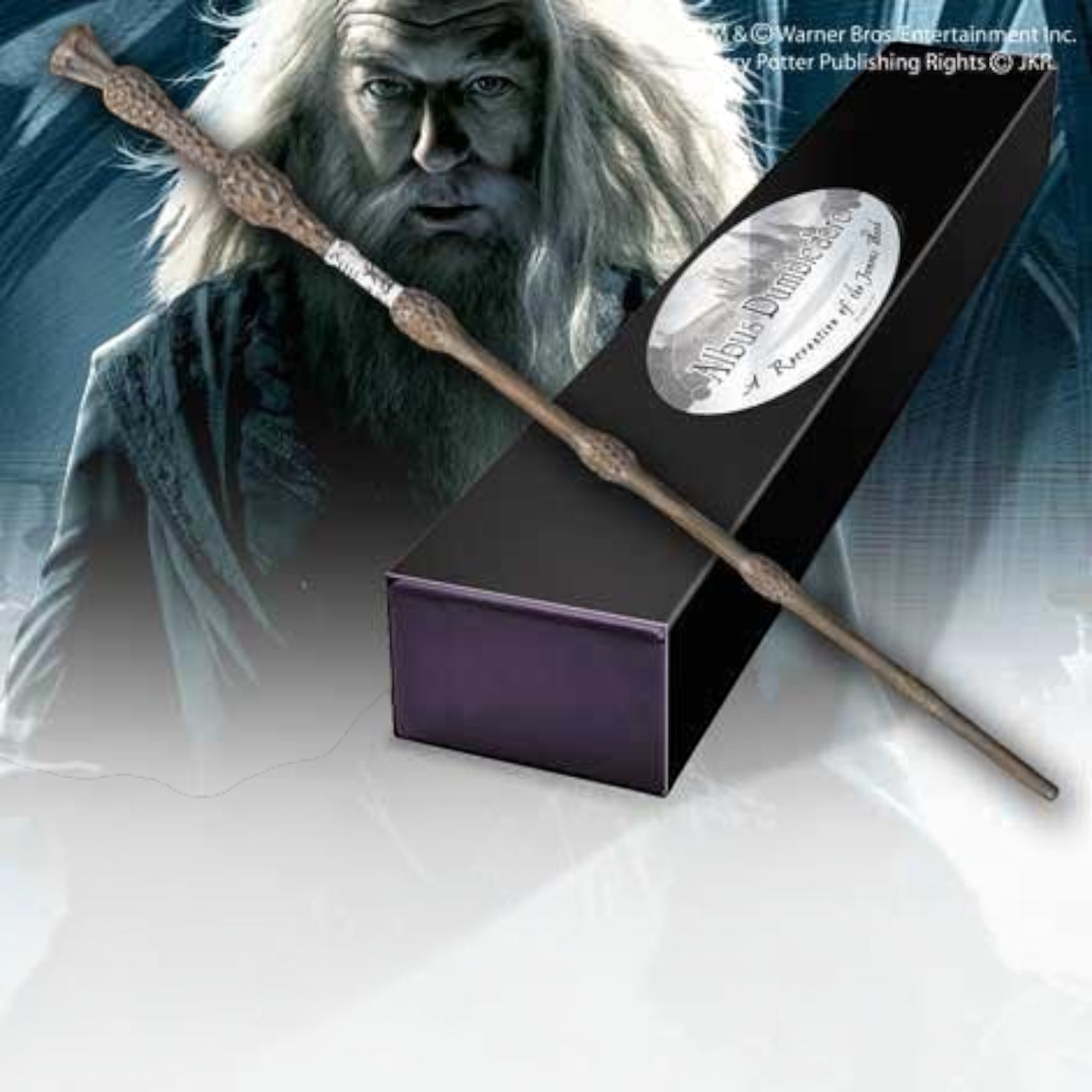 Fans Geek Store Albus Dumbledore Character Edition wand replica with display box and name clip