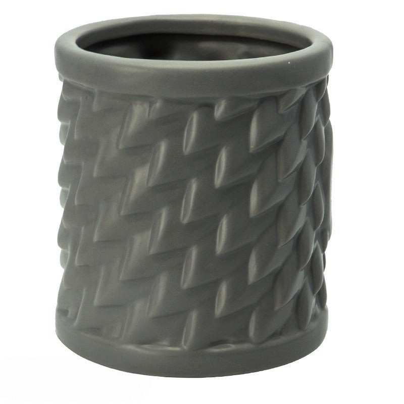 Fans Geek Store Game of Thrones House Stark 3D dolomite mug with grey textured wolf scale relief pattern