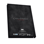 Fans Geek Store Game of Thrones House Stark A5 notebook back cover with official branding and black textured finish