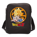 Fans Geek Store Dragon Ball Z Goku black compact shoulder bag with adjustable strap and anime graphic print
