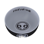 Fans Geek Store Dragon Ball Super ceramic bowl featuring Goku Ultra Instinct print and Japanese text inside