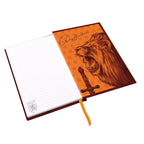 Fans Geek Store Harry Potter Gryffindor A5 hardcover notebook with lion illustration and lined pages