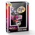 Fans Geek Store Funko Pop! Comic Covers Harley Quinn vinyl figure in a protective display case with comic background