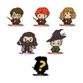 Fans Geek Store Harry Potter blind bag collection featuring six chibi-style acrylic mini figures on display
