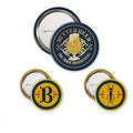 Fans Geek Store Harry Potter Butterbeer badge set featuring Three Broomsticks designs with a soft-touch finish.