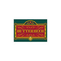 Fans Geek Store Harry Potter Butterbeer magnet with a rectangular matte paper design in green, red, and gold.