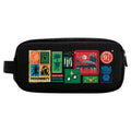 Fans Geek Store ABYstyle Harry Potter polyester pencil case featuring colourful magical icons and Hogwarts motifs