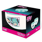 Fans Geek Store Hatsune Miku stoneware bowl with vibrant character print in a branded window box packaging
