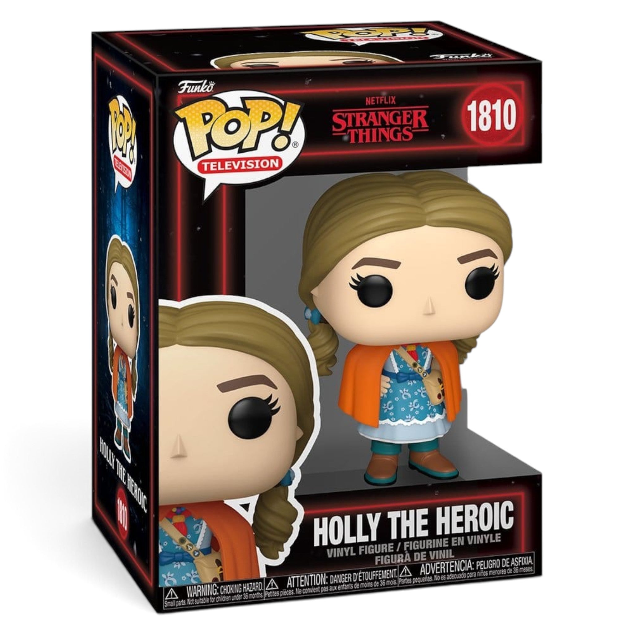 Fans Geek Store Stranger Things Holly the Heroic Funko POP! vinyl figure in window display box