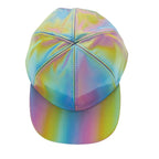 Fans Geek Store Back to the Future Marty McFly holographic polyester cosplay cap with vibrant color-shifting finish