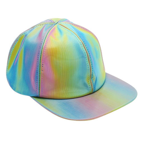 Fans Geek Store holographic Marty McFly baseball cap from Back to the Future Part II in iridescent polyester