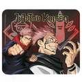 Fans Geek Store Jujutsu Kaisen mousepad featuring Yuji Itadori and Ryomen Sukuna in a dynamic anime design.