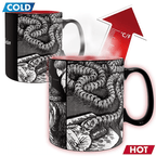 Fans Geek Store Junji Ito Honored Ancestor heat-changing ceramic mug showing manga art transformation