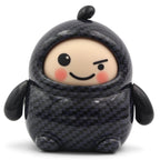 Fans Geek Store LamaTama Series 3 electronic blind box figure with a black checkered pattern and winking face