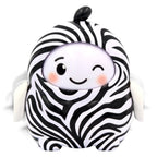Fans Geek Store LamaTama Series 2 electronic zebra blind box figure with winking face and black and white stripes